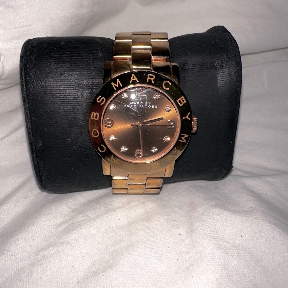 Marc by Marc Jacobs Metallic Gold Bracelet Watch
